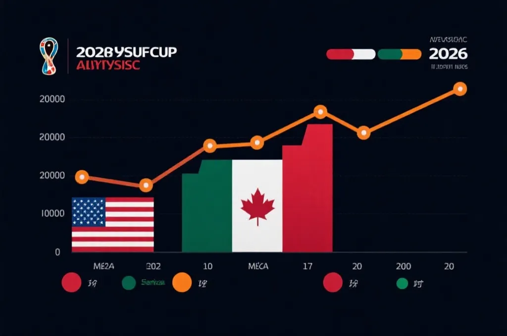 2026世界杯积分榜美加墨分析：三队走势起伏背后，谁更接近“主场答案”